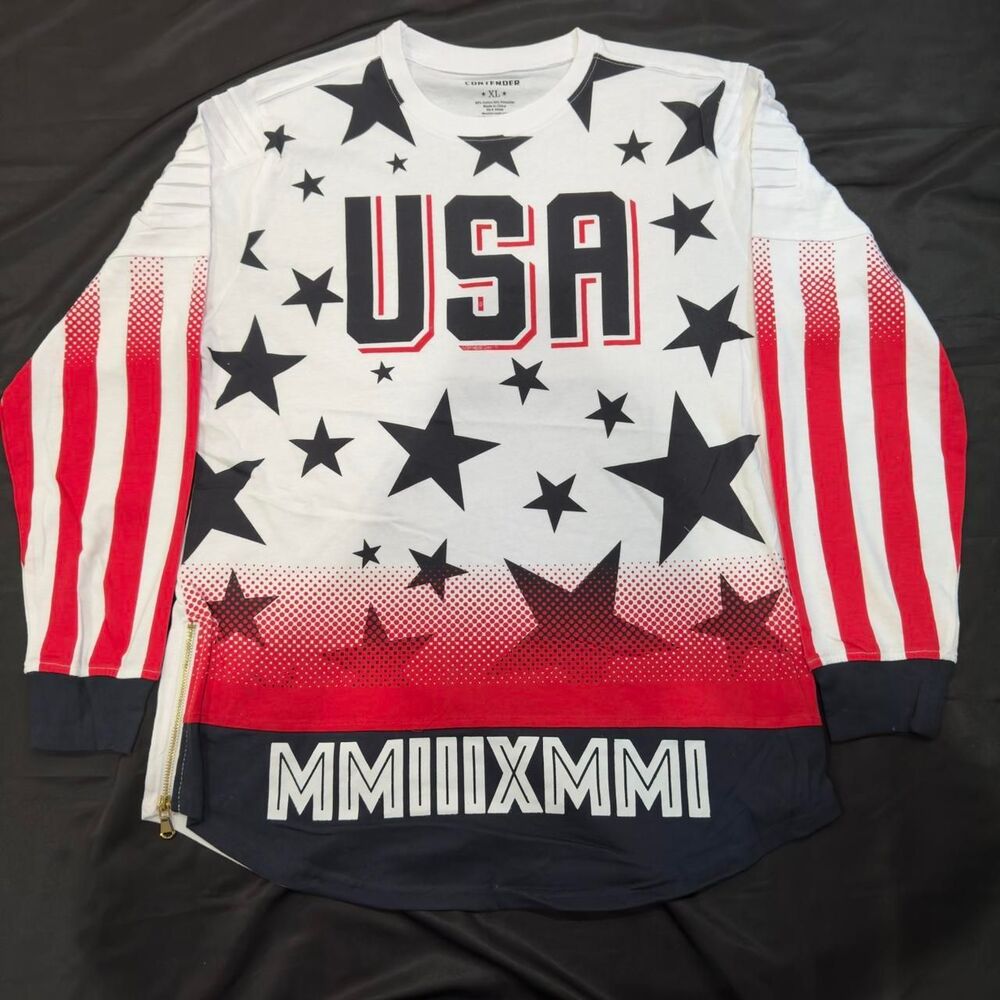 Contender USA Graphic Long Sleeve T-Shirt